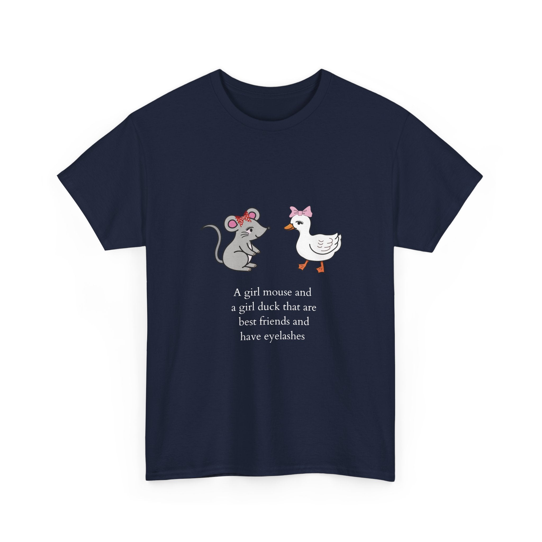 Girl Mouse & Girl Duck Tee