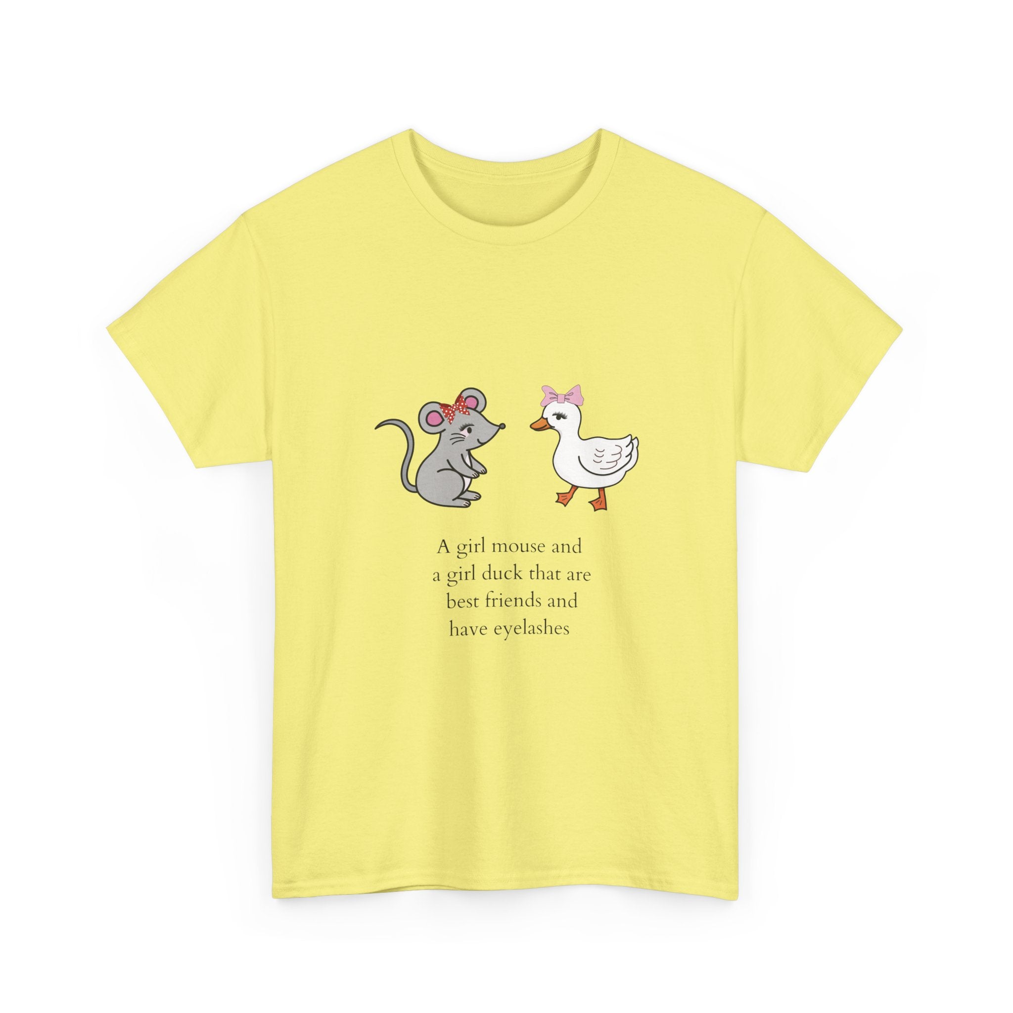 Girl Mouse & Girl Duck Tee