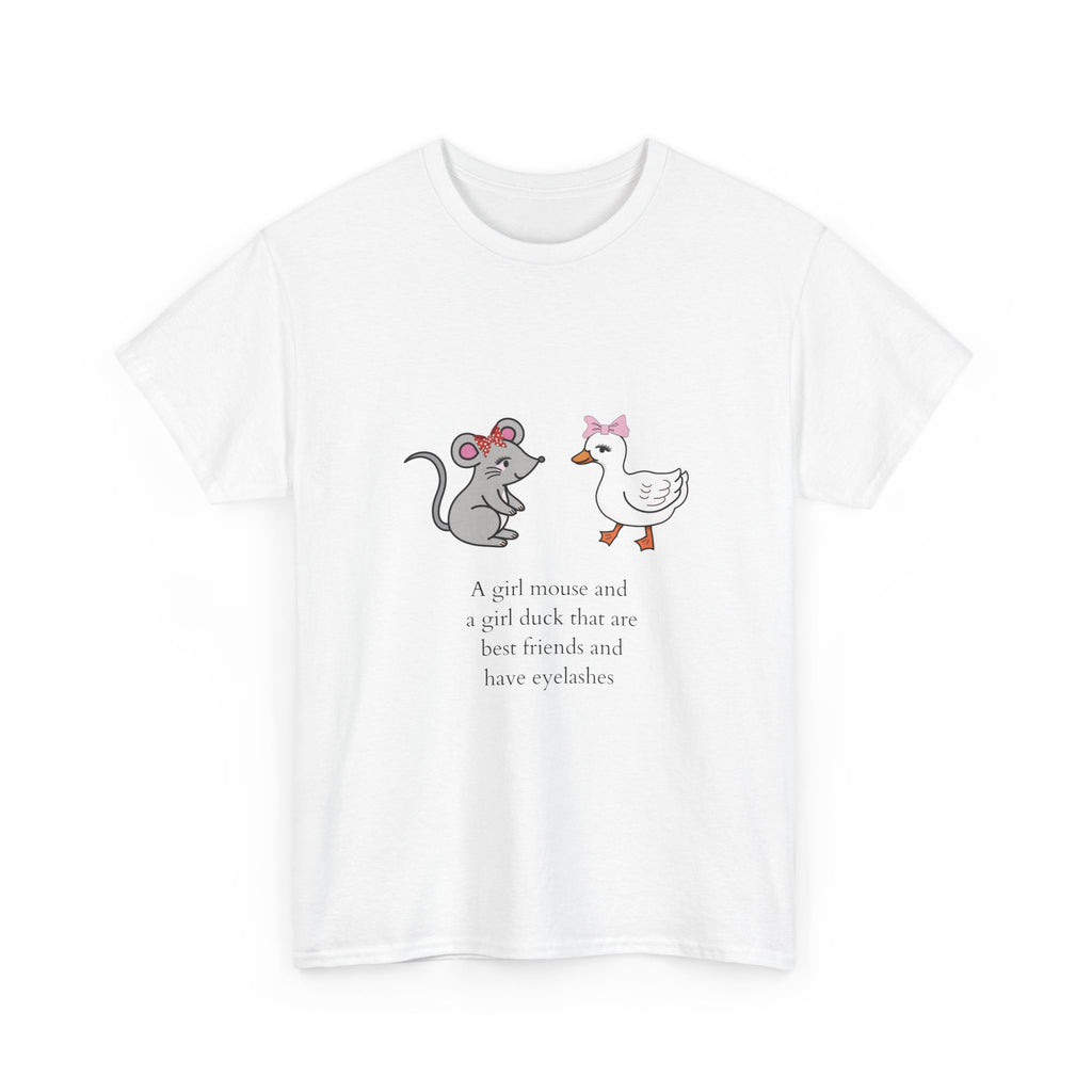 Girl Mouse & Girl Duck Tee