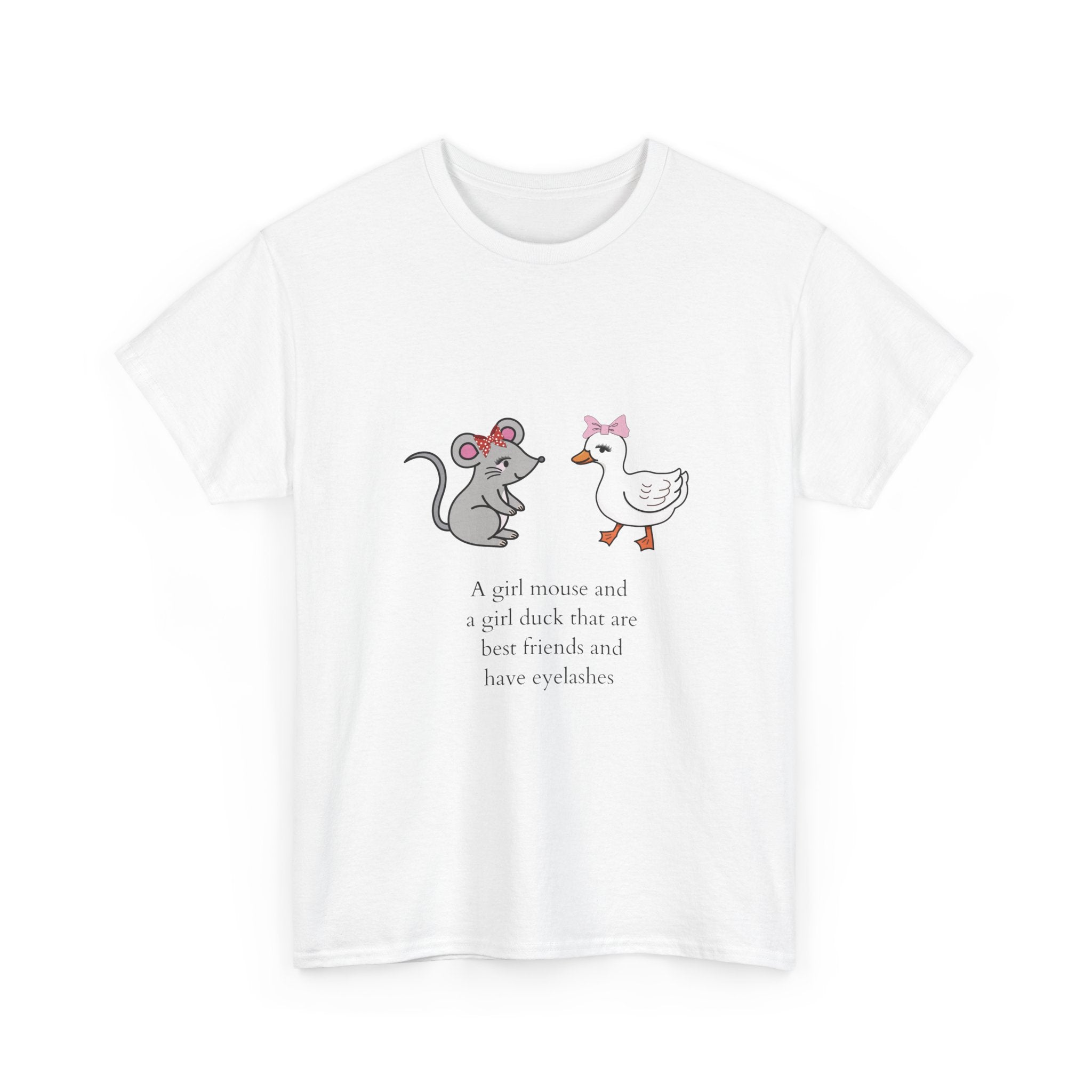 Girl Mouse & Girl Duck Tee