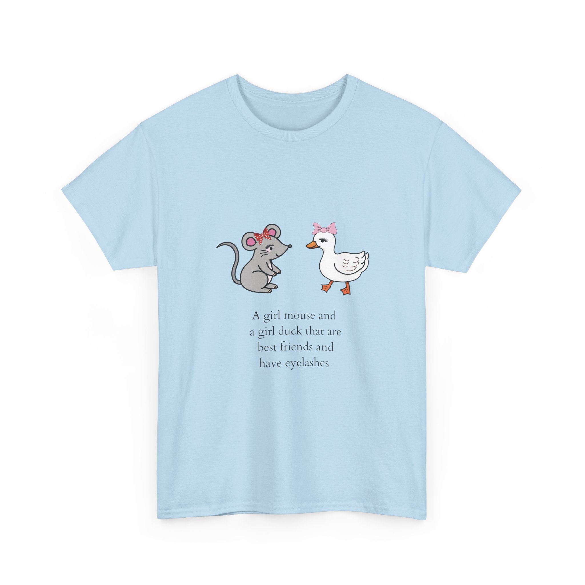 Girl Mouse & Girl Duck Tee