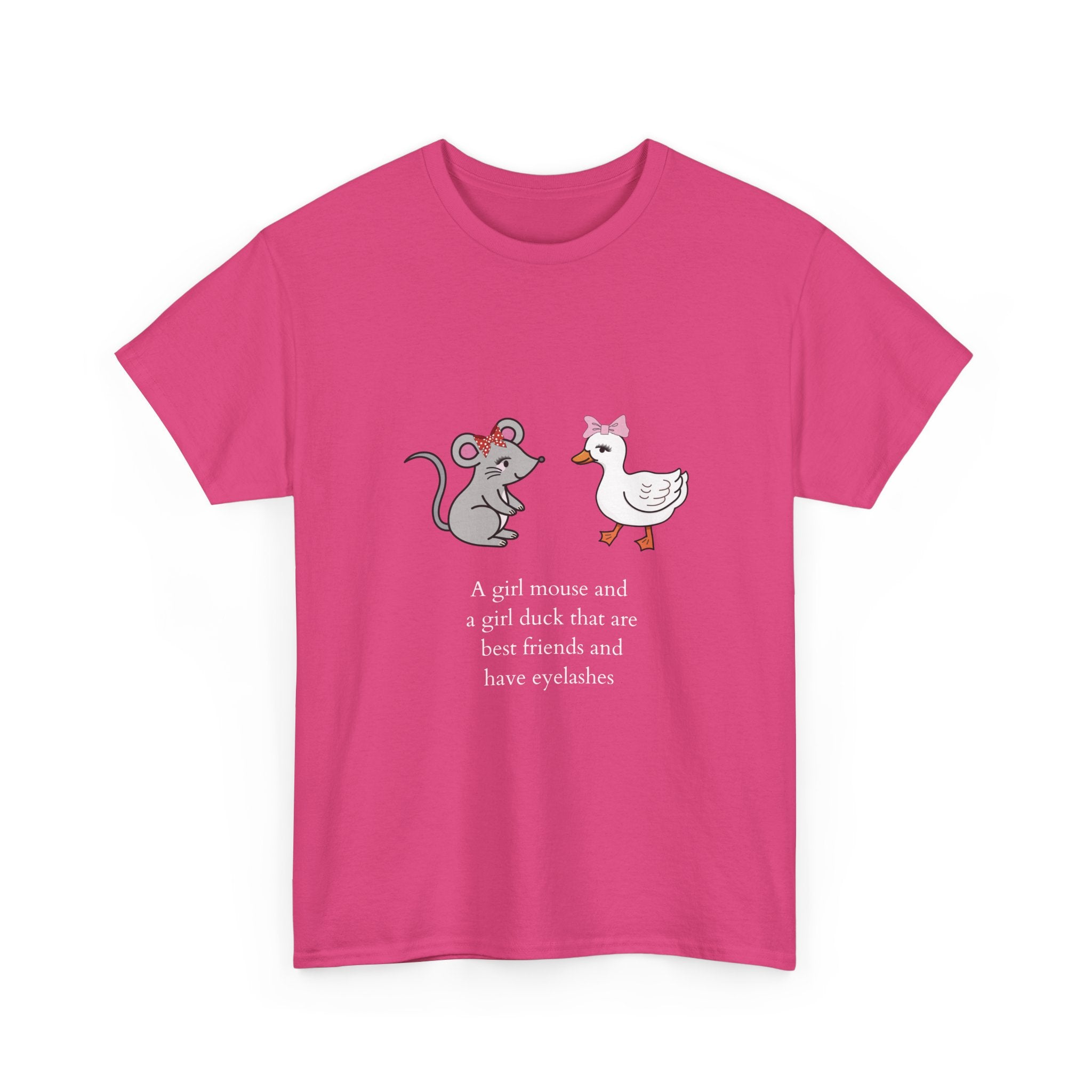 Girl Mouse & Girl Duck Tee