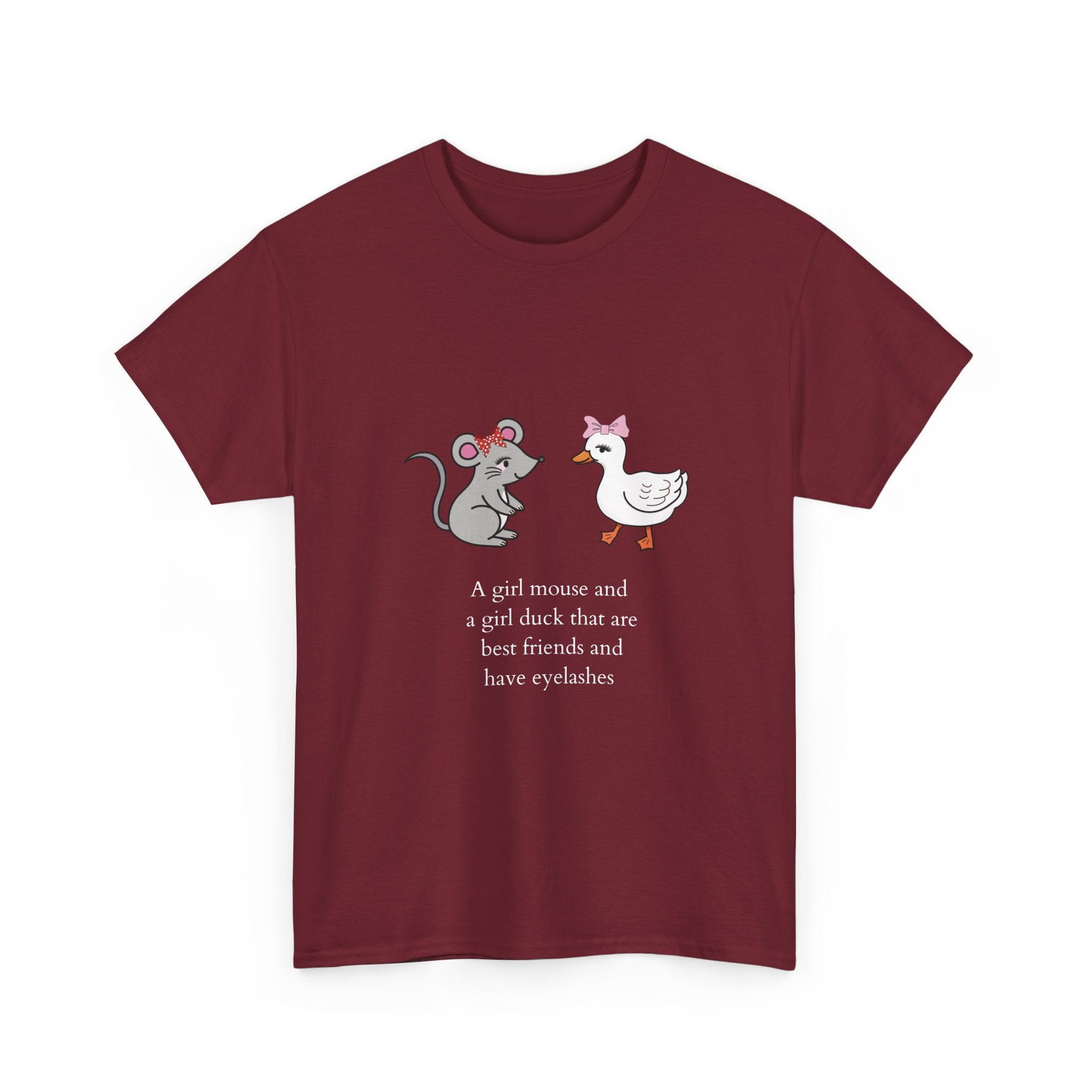 Girl Mouse & Girl Duck Tee
