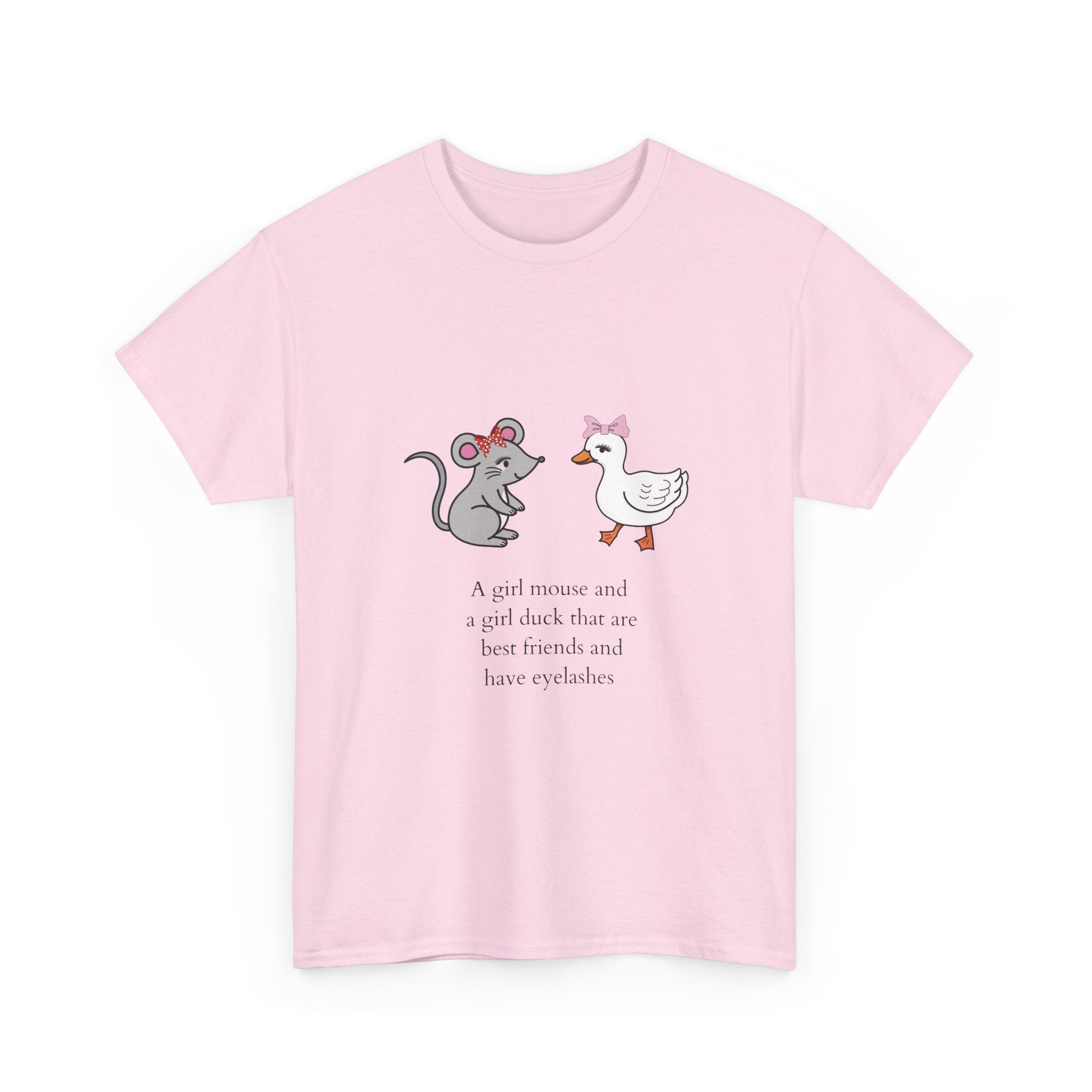 Girl Mouse & Girl Duck Tee